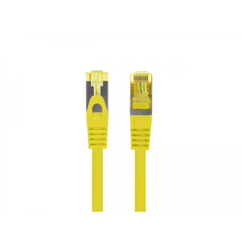 Tīkla kabelis Lanberg PCF6A-10CU-0025-Y RJ-45 Cat6a 0,25 m Dzeltens