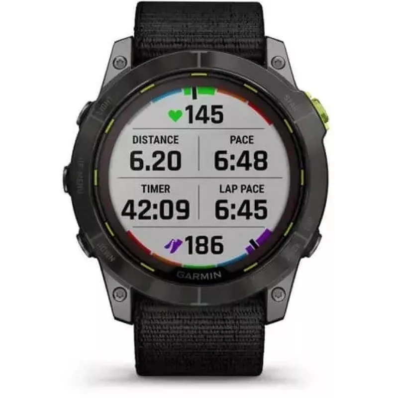 Garmin Enduro 2 3.56 cm (1.4) MIP 35 mm digitāls 280 x 280 pikseļi skārienjūtīgs pelēks Wi-Fi GPS (satelīts)