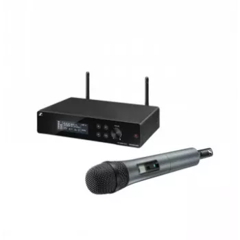 Bezvadu vokālā mikrofona komplekts Sennheiser XSW 2-835-A — dinamisks kardioīda mikrofons, UHF uztvērējs, diapazons līdz 100 m