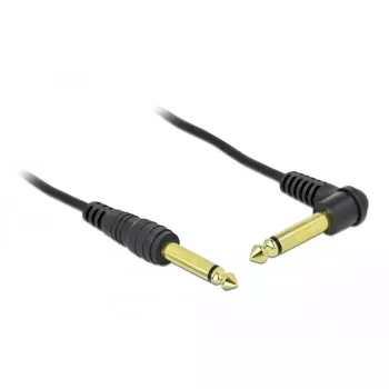 Audio kabelis DeLOCK 85939 2m 6.35mm Melns