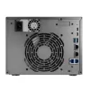 Asustor LOCKERSTOR 6 Gen3 (AS6806T) NAS galddatora AMD Ryzen V3C14 16 GB DDR5 ADM melns