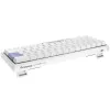 Ducky One 2 Pro Mini Balts Edition spēļu tastatūra, RGB LED - Cherry Sudraba