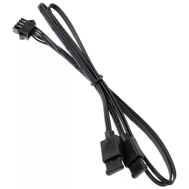 Kabeļa adapteris Kolink 4-pin vēdeklim uz 3-pin 5V ARGB, 0,4 m