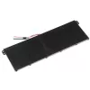 Baterija zaļa Cell AC52 priekš Acer Aspire E11 ES1-111M ES1-131 E15 ES1-512 Chromebook CB3-111 CB5-311, 11.4V 2200mAh Li-Ion, 3 elementi, melna