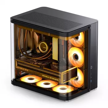 PC Case Jonsbo TK-2 2.0 Midi Tower Melns