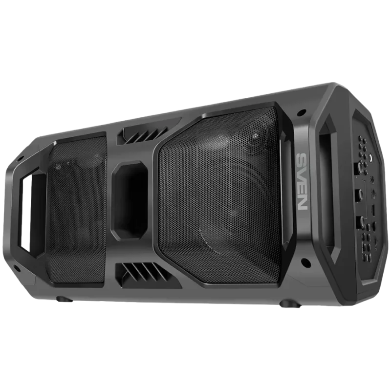 Skaļrunis SVEN PS-600, melns (50W, TWS, Bluetooth, FM, USB, microSD, LED displejs, 4000mAh)