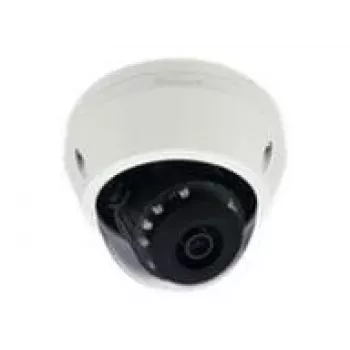 LevelOne HUBBLE Fiksēta kupola IP tīkla kamera, H.265, 5 megapikseļi, 802.3af PoE, IR gaismas diodes, iekštelpu/āra, vandalizturīga