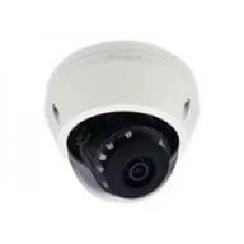 LevelOne HUBBLE Fiksēta kupola IP tīkla kamera, H.265, 5 megapikseļi, 802.3af PoE, IR gaismas diodes, iekštelpu/āra, vandalizturīga