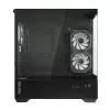PC korpuss CHRONIX V2 Mid Tower ARGB ventilators x3 melns
