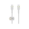 Belkin BOOSTCHARGE PRO Flex USB kabelis 1 m USB 2.0 USB C balts (CAB011BT1MWH)