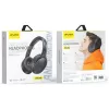 Awei Bluetooth austiņas AT20 ANC ENC 6.0 — bezvadu uzliktņu austiņas ar ANC un ENC