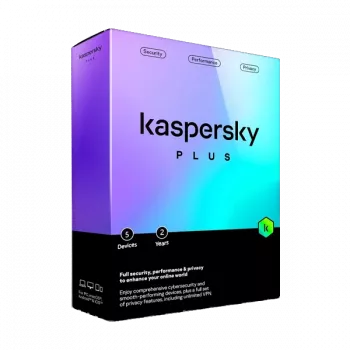 Kaspersky Plus | 5 ierīces | 2 gadi | ES