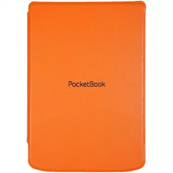 Folio case for 6 inch e‑book reader PocketBook Shell — oranža, 112×160×12.5 mm, 0.0765 kg