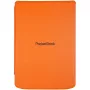 Folio case for 6 inch e‑book reader PocketBook Shell — oranža, 112×160×12.5 mm, 0.0765 kg