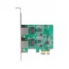 DeLOCK PCI Express x1 karte uz 2 x RJ45 2,5 Gigabit LAN RTL8125 vadu Ethernet