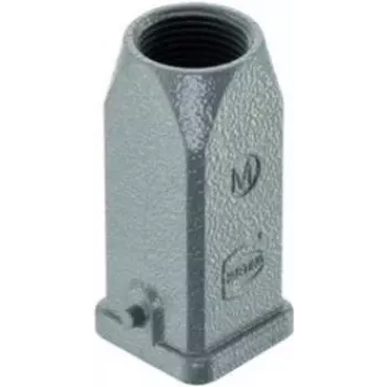 Konektors Harting HART Han 3A-gg-M20 (modelis 19200031443) – taisnstūrveida daudzkontaktu industriālais konektors, M20 blīvslēgs
