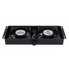 Dzesēšanas ventilators Extralink EX.8673 4 virzienu ventilatora bloks stāvošiem skapjiem 2 m kabelis ar ES spraudni