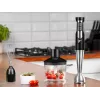 Rokas iegremdējamais blenderis LAFE BRK-003A, 800 W, melns/sudrabains, nerūsējošā tērauda asmens, 0,6 L bļoda, 0,5 L krūze