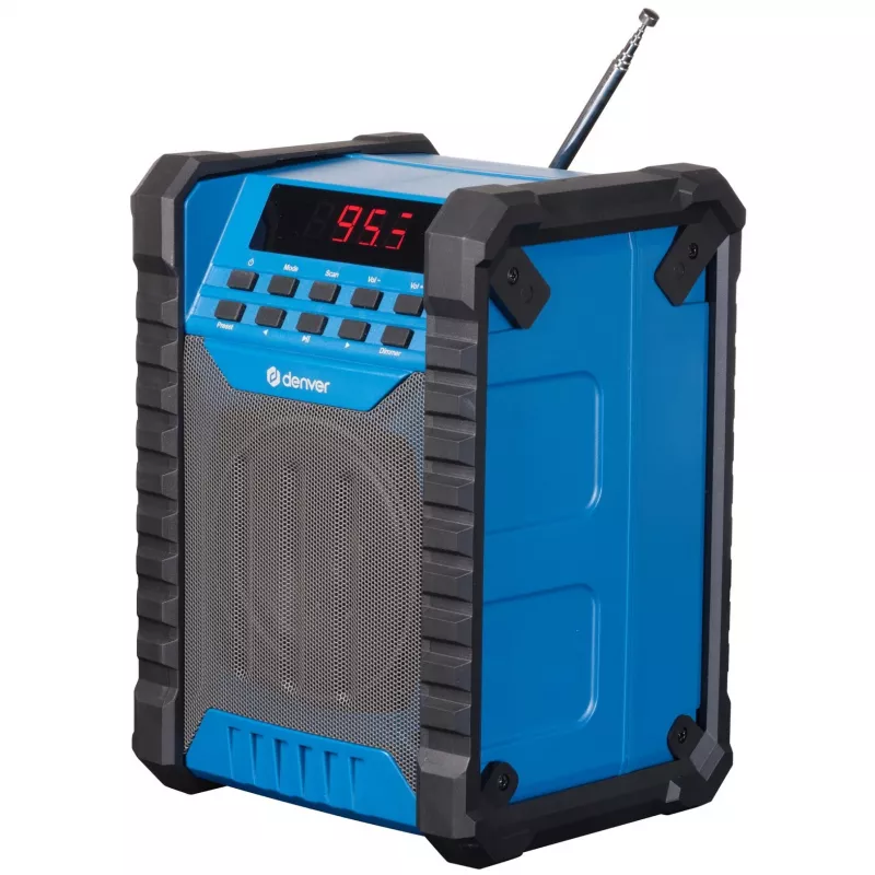 Denver WRB-60 FM raidītājs Bluetooth zils, pelēks