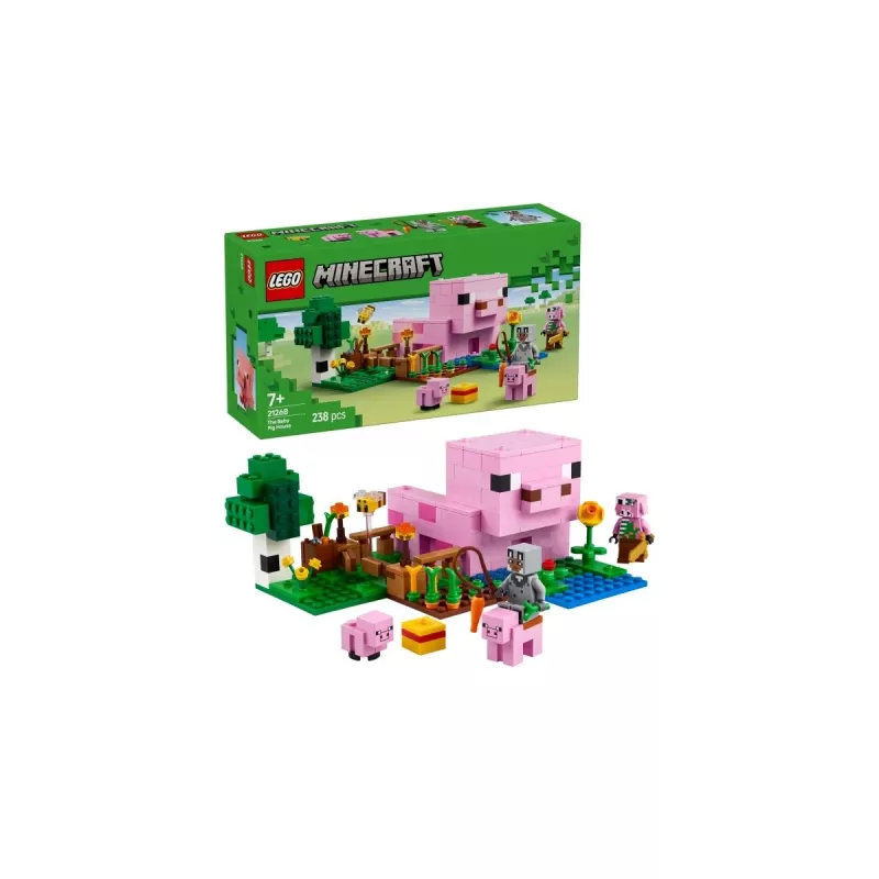 LEGO MINECRAFT 21268 Cūkas mājiņa
