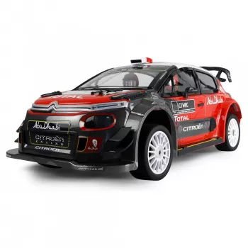 Amewi RC Rallye Citroen CR3 WRC HyperGo 4WD 1 7 RTR melns/sarkans (21126)