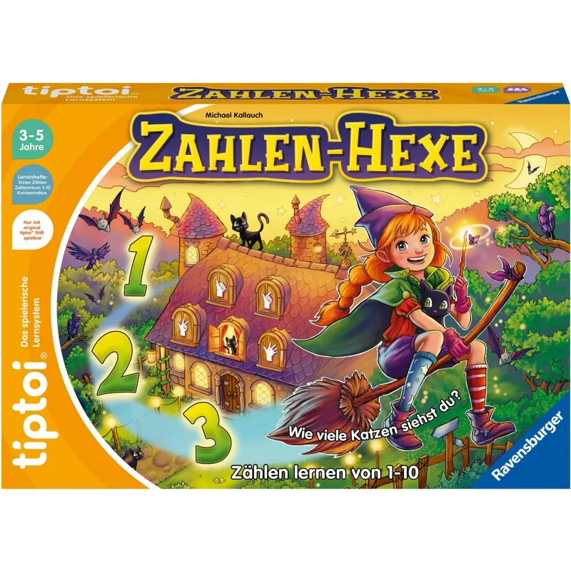 tiptoi Zahlen-Hexe, galda spēle