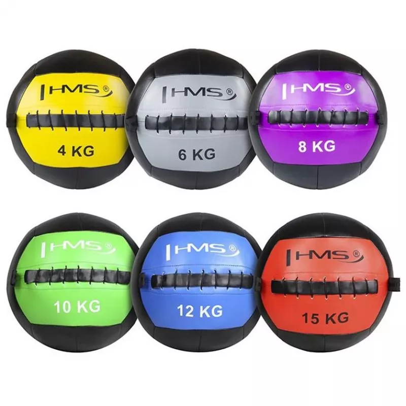 HMS Fitness WLB12 medicīnas bumba 12 kg Melna, Zila