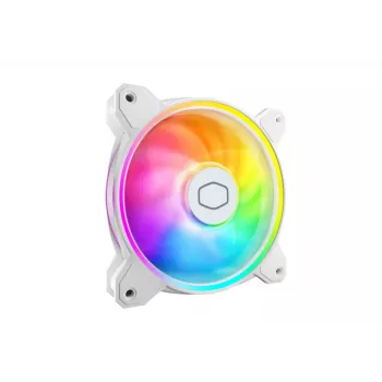 Cooler Master MasterFan MF120 Halo2 White Edition 120mm ARGB korpusa ventilators