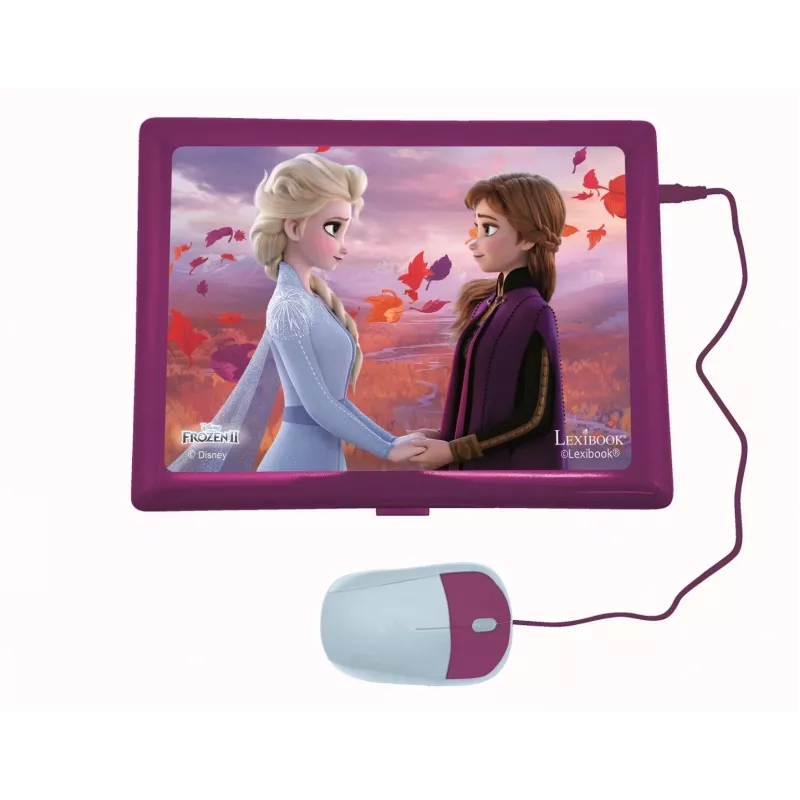 Lexibook JC598FZi17 Disney Frozen divvalodu izglītojošais portatīvais dators, PL/EN, 124 aktivitātes
