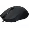 Vadu optiskā pele DEFENDER MM-310 USB Type-A, 1000 DPI, piemērota abām rokām, 2 pogas, melna, 1,35 m kabelis