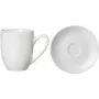 Porcelāna espresso krūzīte ritzenhoff & breker Snap BIANCO, koniska, 80 ml