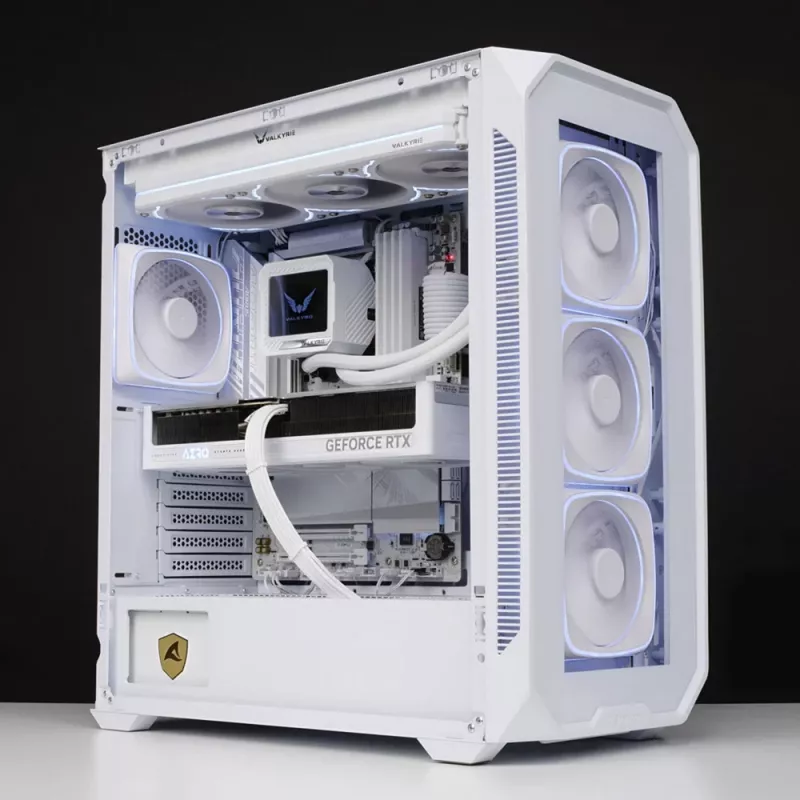 Šķidruma CPU dzesētājs Valkyrie VK-AIOV240W 240 mm radiators ar LCD