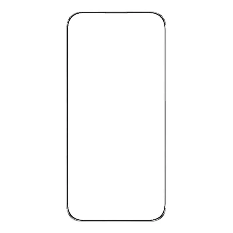Rūdīta stikla ekrāna aizsargs Nillkin CP+PRO iPhone 16 Plus pilns pārklājums