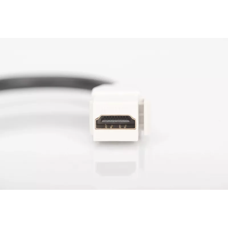 Digitus HDMI 2.0 Keystone Module with 12 cm kabelis (Female/Female)
