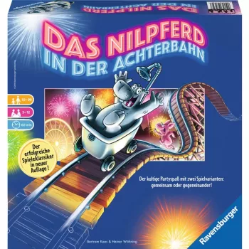 Das Nilpferd in der Achterbahn, ballīšu spēle