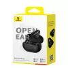 Baseus Bass 15 Clip Open Ear austiņas True Wireless Stereo (TWS) ievietojamās zvani/mūzika Bluetooth melnas