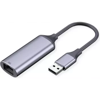 VALUE USB3.2 Gen2 Type A - 5 Gigabit Ethernet pārveidotājs - ciparu/datu