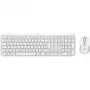 Logitech MK950 Signature Slim tastatūra un pele, biroja RF bezvadu + Bluetooth, QWERTZ vācu, grafīts balts