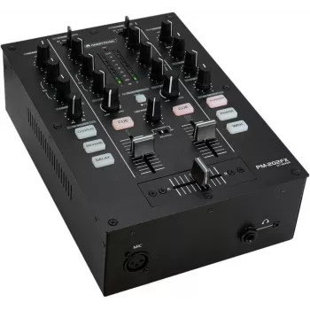 2 kanālu dīdžeju mikseris Omnitronic PM-202FX ar filtru un Bluetooth