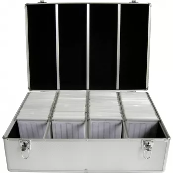 Kastes futrālis MediaRange BOX78 1000 diskiem, sudraba krāsā