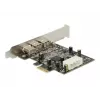 FireWire A/B saskarnes karte DeLOCK PCI Express 89153