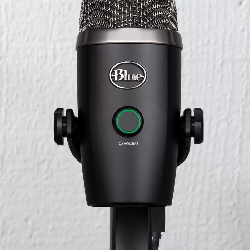 Logitech Yeti Nano, galda mikrofons, 20 - 20000 Hz, 0,5%, 24 biti, 48 kHz, 4,5 mV/Pa
