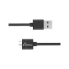 MediaRange MRCS239 USB-A uz Micro-B USB 3.0 uzlādes un sinhronizācijas kabelis — 50 cm, 5 Gbps, 5 W, melns