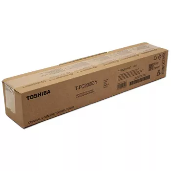 Toshiba 6AJ00000262/T-FC200EY toneru komplekts dzeltenā krāsā. 33,6 tūkst. lapu. Piemērots Toshiba