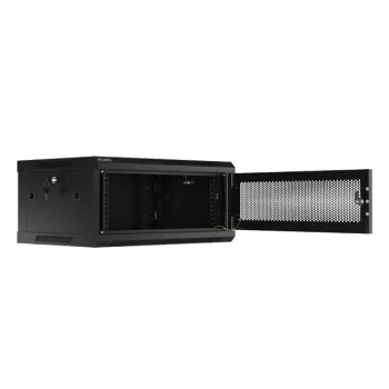 Lanberg WF01-6404-23B rack cabinet 4U Wall mounted rack Melns