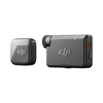 DJI Mic Mini uzstādāms kameras uztvērējs, melns