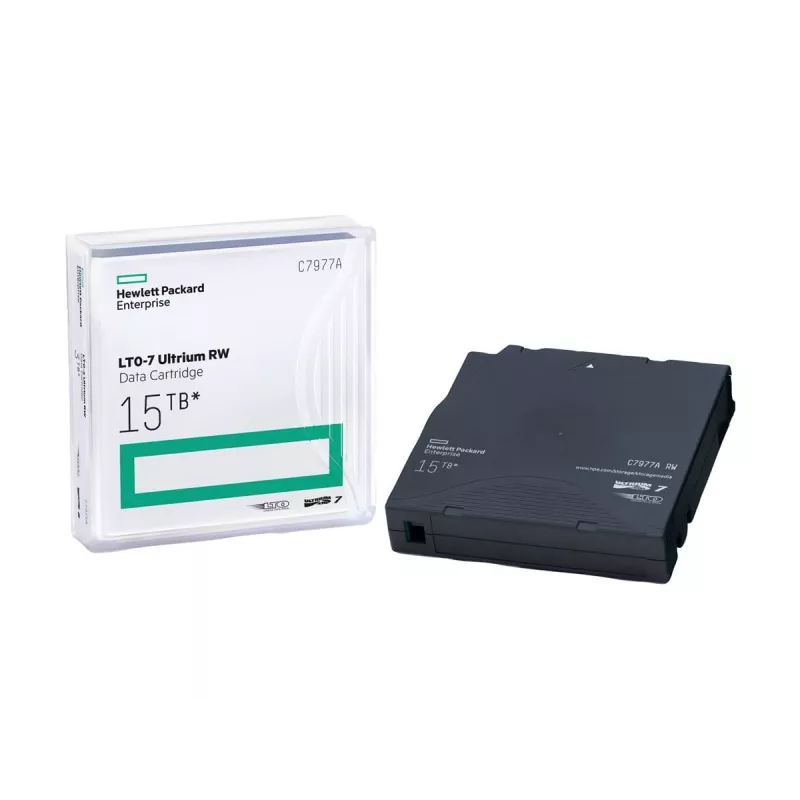 HP C7977A LTO 15 TB straumētāja lentes atmiņas datu glabāšana ar lielu ietilpību