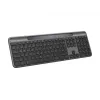 Logitech Signature plāns Solar+ K980 bezvadu tastatūra, grafīta