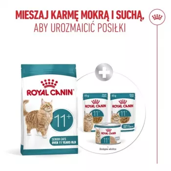 Sausā kaķu barība Royal Canin FHN Ageing 11+ 2 kg — mājputni, 30% olbaltumvielu, locītavu un nieru atbalsts