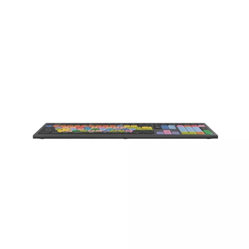 Tastatūra Logickeyboard LKB-LOGXP2-A2M-UK Universāla USB QWERTY UK angļu valoda Melna